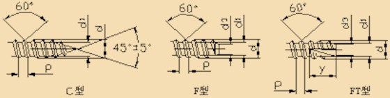 自攻螺絲規(guī)格大全