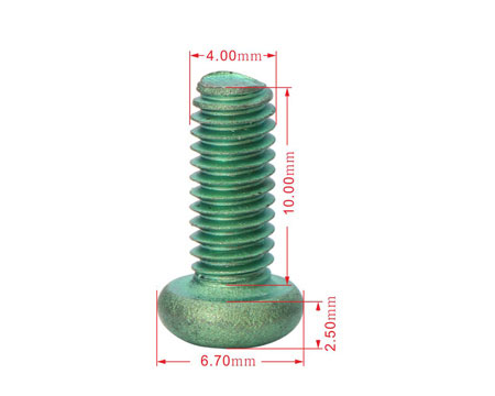 十字盤(pán)頭螺絲氧化彩鈦螺絲 (2)